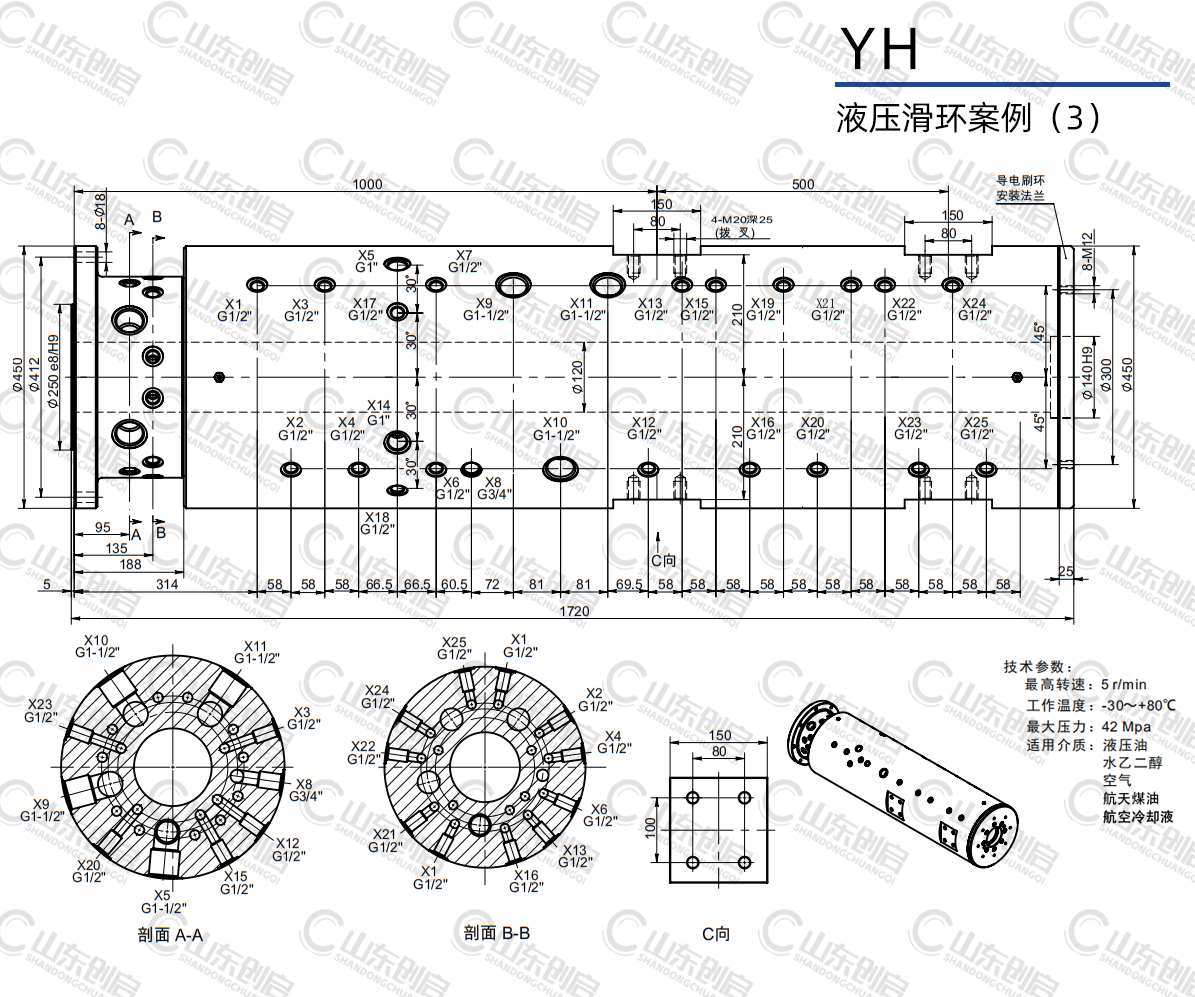 YH型大包回转台悟空体育体育登录
图纸